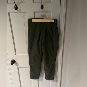 Fleece lined pants